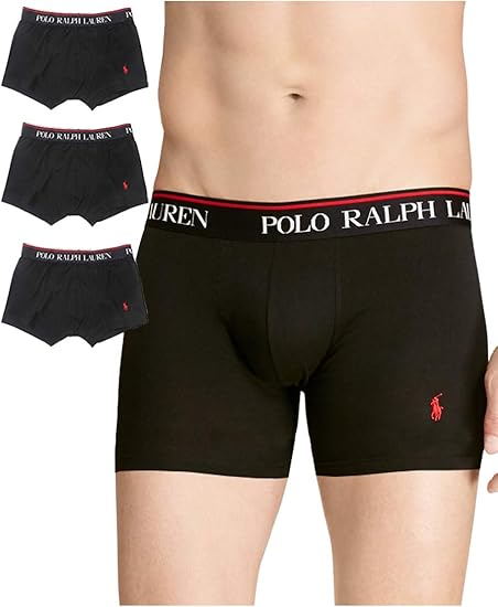 Amazon ポロ ラルフローレン Polo Ralph Lauren 3枚セット メンズ ボクサーパンツ ストレッチコットン 黒 Xl Usサイズ 並行輸入品 ボクサー 通販