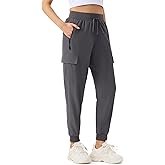 ZENGVEE Women's Quick Dry Hiking Cargo Pants with 5 Pockets Lightweight Athletic Travel Outdoor Joggers Casual Track