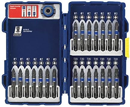 IRWIN 1923436 Impact Screwdriver Bit (Set of 22)