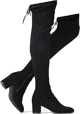 white knee high boots amazon