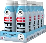 UFIT 25g Protein Shake Vanilla Ready to Drink 10 x 330 ml Fat Free