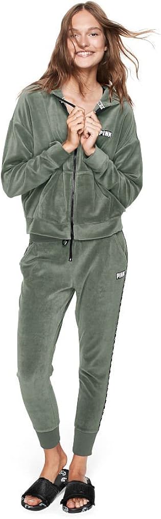 victoria secret velour tracksuit