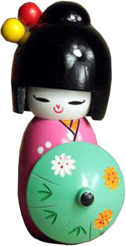 Amazon.com: George Jimmy - Muñeca japonesa de Geisha de 5.0 in para decoración de restaurantes y sushi, regalo artesanal, muñeca japonesa, muñeca Kimono, juego de muñecas, color rosa: Toys \u0026 Games