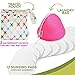 Organic Bamboo Nursing Pads (12 Pack) + 3 Bonuses | 3.9'' (10cm) | Super Soft & Absorbent, Hypoallergenic | Breathable, Washable, Leak-Proof | Premium Reusable Breast Pads