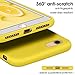 Pelipop iPhone SE Case(2020),iPhone 8 Case, iPhone 7 Case, Yellow Colorful Slim Fit Anti-scratch Soft TPU Gel Silicone Skin Frosted Protective iPhone Cover for iPhone SE/7/8(Yellow)