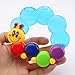Baby Teether Rings  Activity Sensory Rattle Toy  Soft Water Filled Caterpillar Links