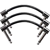 MOOER Guitar Pedalboard 6 inch Patch Cable 3Pack