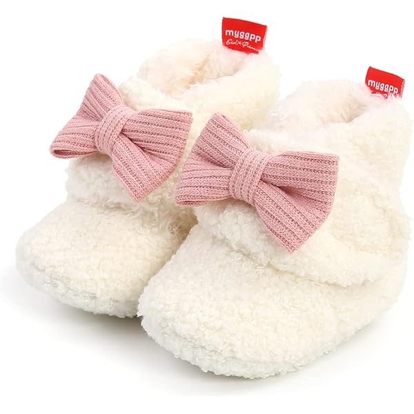 Bottes De Neige Souples Bébé Sehfupoye 0-18 Mois - Chaussons Chauds Avec Bouton | Pour Premiers Pas Hiver