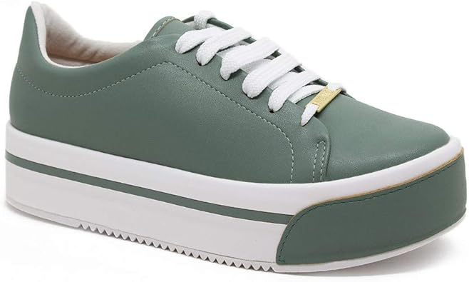 tenis casual feminino verde