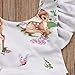 Lanhui Toddler Baby Girl Clothes Deer Romper Headband 2Pcs Set Outfit (Beige, 18M)