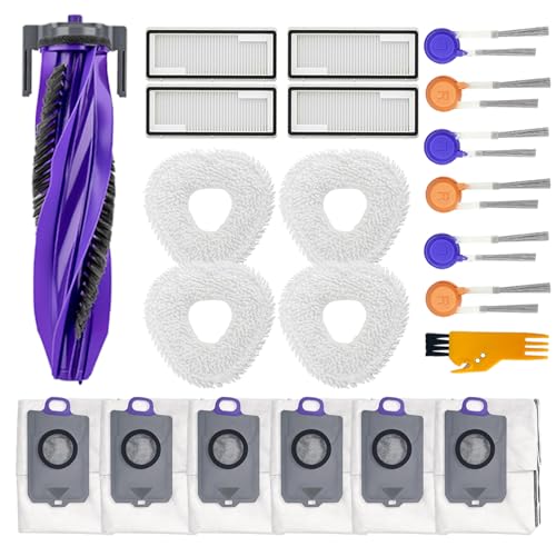Homruich Main Brush Cover Accessories for Narwal Freo Z10, Freo Pro, Freo X Plus, Freo X Ultra,Freo Z Ultra Accessory Set, Freo Pro Main Brush Cover Spare Parts