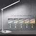 LED Desk Lamp, Miroco Aluminum Alloy Table Lamps with USB Charging Port, Memory Function, 5 Color Temperatures, 5 Brightness Levels, Touch Switch, Eye-Caring and Energy Saving