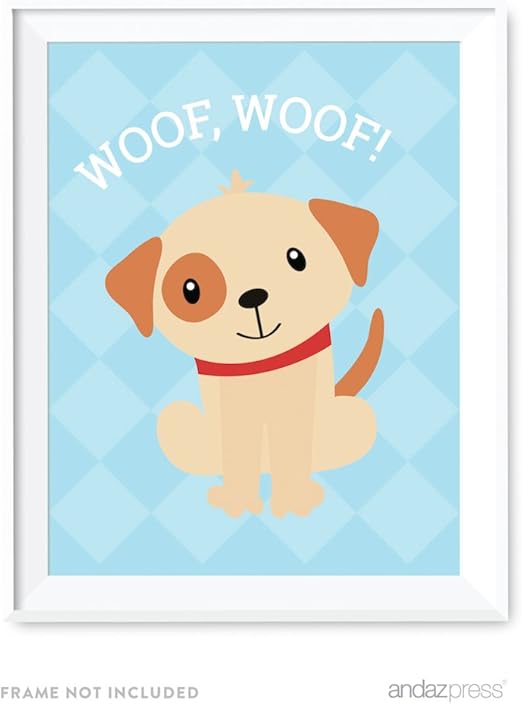 Amazon Com Andaz Press Nursery Kids Room Wall Art Poster Old
