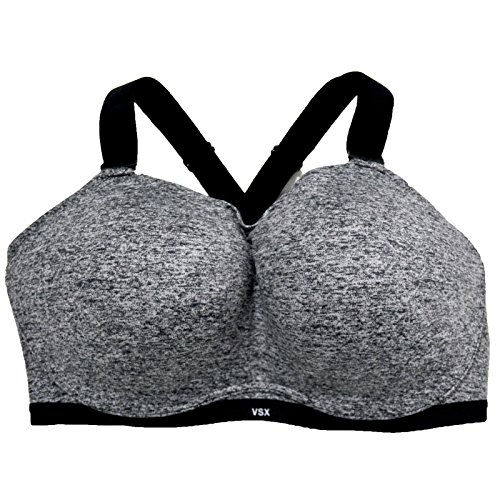 Victoria's Secret Ultimate Sports Bra 36C Light Gray MARL