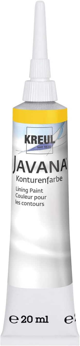 KREUL Javana Contour Paint 20 ml Tube Yellow