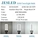 80W LED Corn Light Bulb, Large Mogul Base E39 LED Bulbs, 10800 Lumens (400W-600W Equivalent), 5000K Daylight, AC100-277V, JESLED Metal Halide Replacement for Outdoor Indoor Area Lighting HID/CFL/HPS