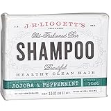 J.R. Liggett's, Old Fashioned Bar, Shampoo, Jojoba & Peppermint, 3.5 oz (99 g)