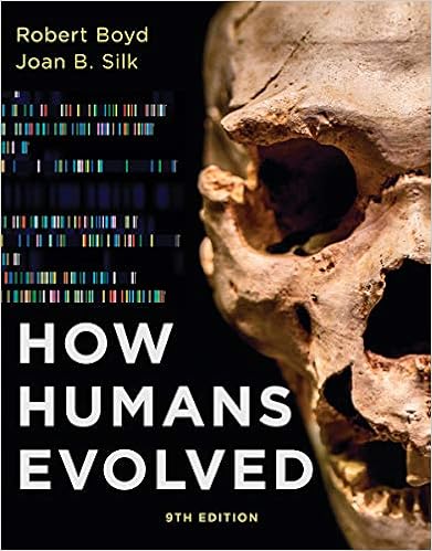 Amazon Com How Humans Evolved 9780393533156 Boyd Robert Silk Joan B Books