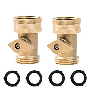 Amazon.com : HQMPC Water Hose Turn Off Valve 3/4" Extreme Duty Garden