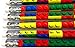 MinifigFans Building Blocks Premium Pencils - 12 Piece Bulk Party Pack