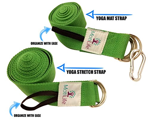 Yoga-Blocks-2-pack-with-Yoga-Strap-and-Yoga-Mat-Carrier-Strap-Set-Improve-Strength-Flexibility-and-Deepen-Poses-Most-Durable-Non-Toxic-Foam-Bricks-Lightweight-Odor-Resistant-and-Moisture-Proof