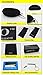 Duco Night-vision Glasses For Headlight Polarized Driving Glasses 8125 (Black Frame Yellow Lens)