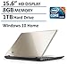 Toshiba Satellite L55 15.6-Inch Laptop (Intel Core i5-5200U Processor, 8GB Memory, 1TB Hard Drive, DVD SuperMulti Drive, Windows 10, Satin Gold)