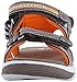Nautica Jamestown River Sandal (Toddler/Little Kid/Big Kid), Brown/Orange, 12 M US Little Kid