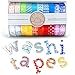 LittleCraftCo Premium Washi Tape Set - 20 Rolls. Create Unique Decorative Crafts + Beautify Bullet Journals or Planners Easily! Variety of Foil, Rainbow Colors and Patterns for Kids & Scrapbooking!