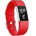 GEAK for Fitbit Charge 2 Bands, Adjustable Replacement Sport Accessory Strap Bands for Fitbit Charge 2, Small Classic-Red