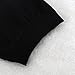 SMYTSHOP 10 Pairs Men Breathable Socks Bamboo Fiber Ultra-thin Elastic Silky Short Silk Stockings (Black)