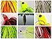 JSHANMEI Fishing Lures Spinnerbait, Hard Metal Spinner Bait Kit Jigs Lure for Bass Pike Trout Salmon Freshwater Saltwater Fishing