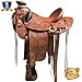 HILASON 17 in Western Horse Wade Saddle Leather Ranch Roping Oiledthumb 1