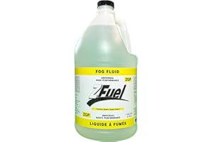 Z Fuel Universal ZGP Premium Octane Fog Fluid Juice - 3.78 Litres - Professional Grade For Fog Machine - Perfect For Hallowee