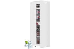 BANGSON Upright Freezer,7.0 Cu.ft Stand Up Freezer,Convertible Upright Freezer/Refrigerator,Single Door for Kitchen,Office,Apartment,White