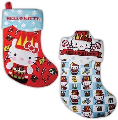 Amazon Com Hello Kitty Hanging Holiday 16 Stocking New Xmas