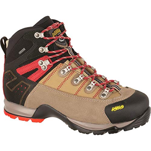 Asolo Men's Fugitive GTX Hiking Boots, Wool / Black, 14 2E US