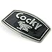 Senmi Cocky Pewter Die Cast Black Belt Buckles-with Senmi Box Gift Wrapped