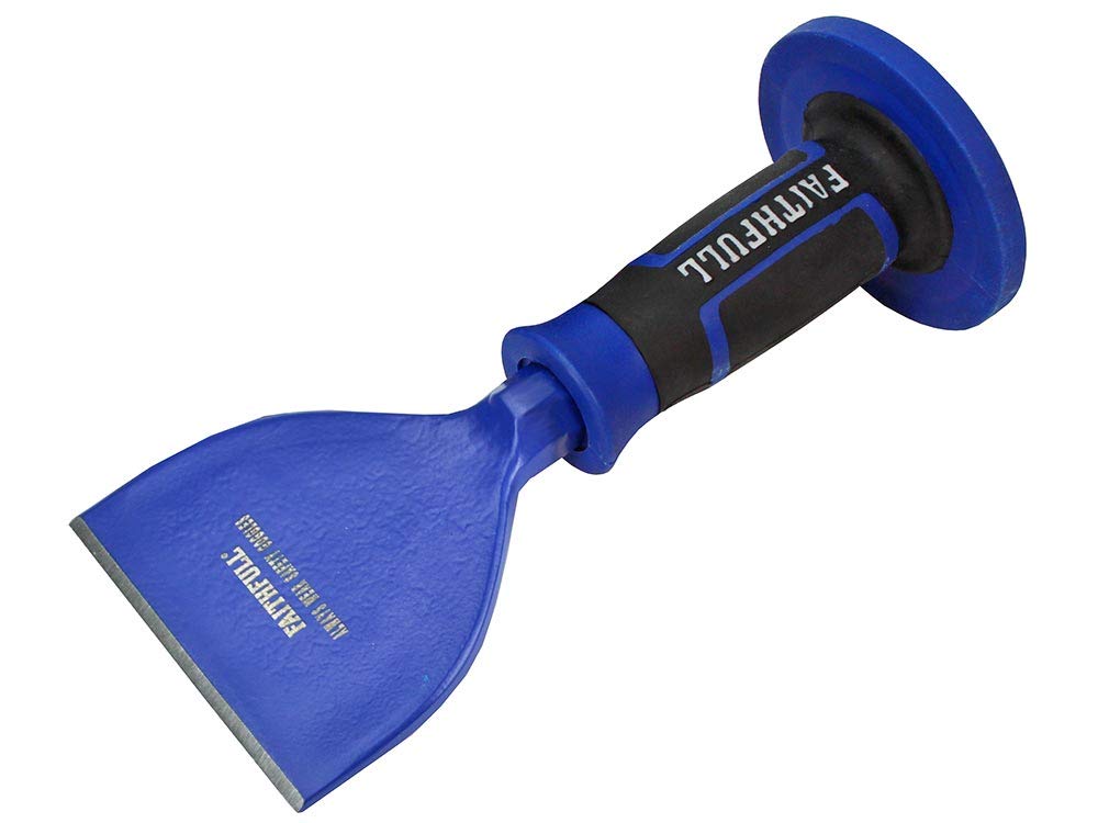 Faithfull FAIBB4PG Brick Bolster - 100 x 225 mm (4 x 9 Inch) with Grip