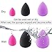 EmaxDesign 3 Pieces Makeup Blender Sponge Set, Foundation Blending Blush Concealer Eye Face Powder Cream Cosmetics Beauty Makeup Sponges