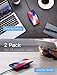 Seneo 2 Pack 15W Qi Wireless Charger with USB Type C Cable, 7.5W for iPhone 11,11 Pro Max,XR,XS Max,X,8, AirPods Pro, 10W for Galaxy Note 10/9 S20/S10/S9, 15W for LG V30(No Adapter)