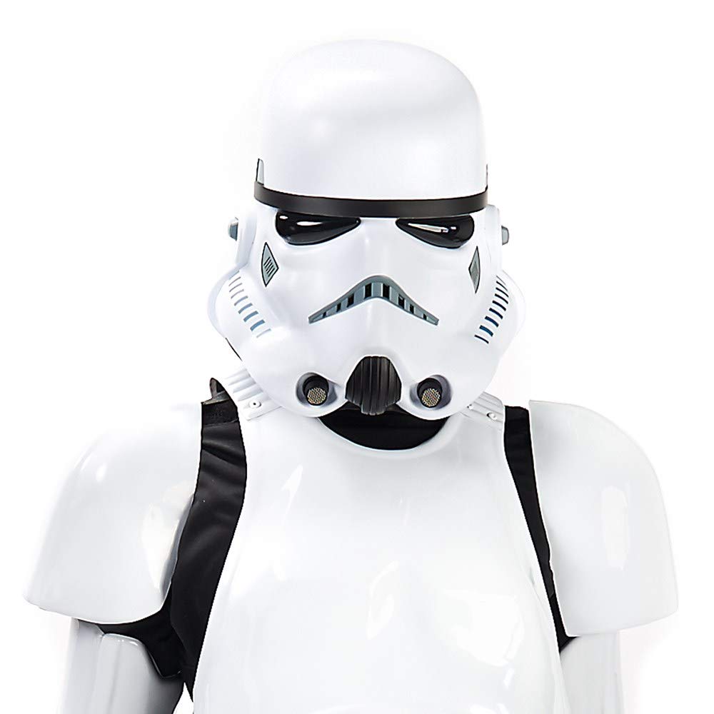 Star Wars - Stormtrooper Deluxe Full Helmet, White - One Size (Rubie's 35549)
