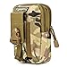 Eyourlife Tactical Waist Pack,RFID Military Bag Molle Pouch Waterproof For Camping Hiking Trekking With Cell Phone Holder Army Camouflage