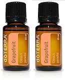 doTERRA Grapefruit Essential Oil 15 ml (2 pack)
