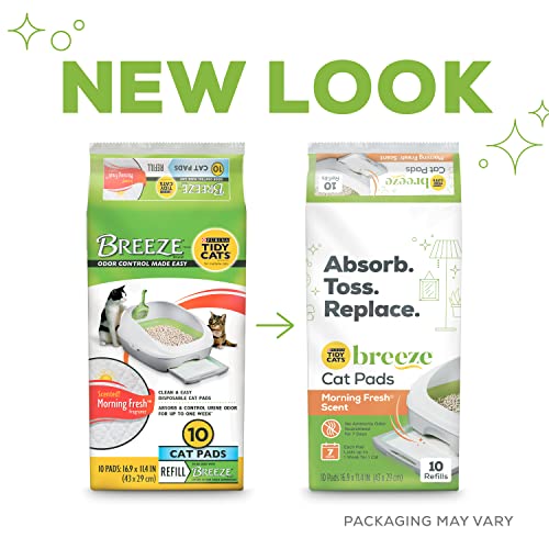 Purina Tidy Cats Breeze Litter System Cat Pad Refills, Breeze Morning