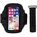 i2 Gear Running Armband - Workout Phone Holder with Zipper Pocket - Compatible with iPhone 11, 11 Pro, iPhone XR, XS, 6S, Galaxy S10, S9, S8, S7 & Phone Cases (20 inches)