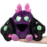 Squishable - Mini Neon Punk Mothman - Mothman Collection - 9 in - Soft Toy Collectible Stuffed Animal - Wing Magnets