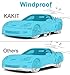KAKIT 6 Layers C6 Car Cover for Chevy Corvette C6 2005-2013, All Weather Waterproof, Dustproof, Scratch Proof C6 Car Cover, Free Windproof Ribbon & Anti-theft Lock