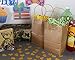 Juvale Brown Paper Gift Bags with Handles - 24-Pack - 5.3 x 3 x 8.5 in - Reusable Grocery & Retail Shopping Totes - Party Favor & Goodie Bags
