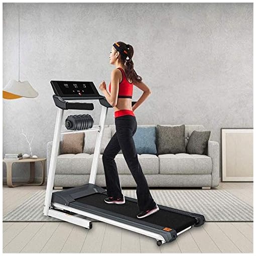 BZLLW Electric Folding Treadmill Motorized Running and Jogging Fitness Machine for Home Gym - Image 3